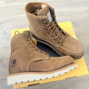 Carhartt Women’s Watterproof Brown Wedge Boots 7